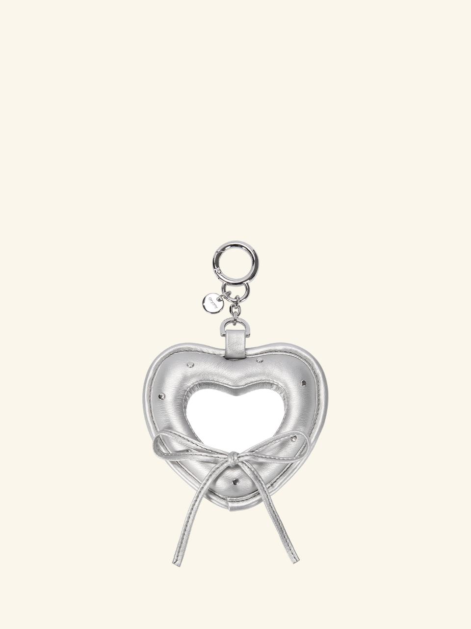 ORYANY 24FW_Heart Mirror OBFPAC20_SILVER