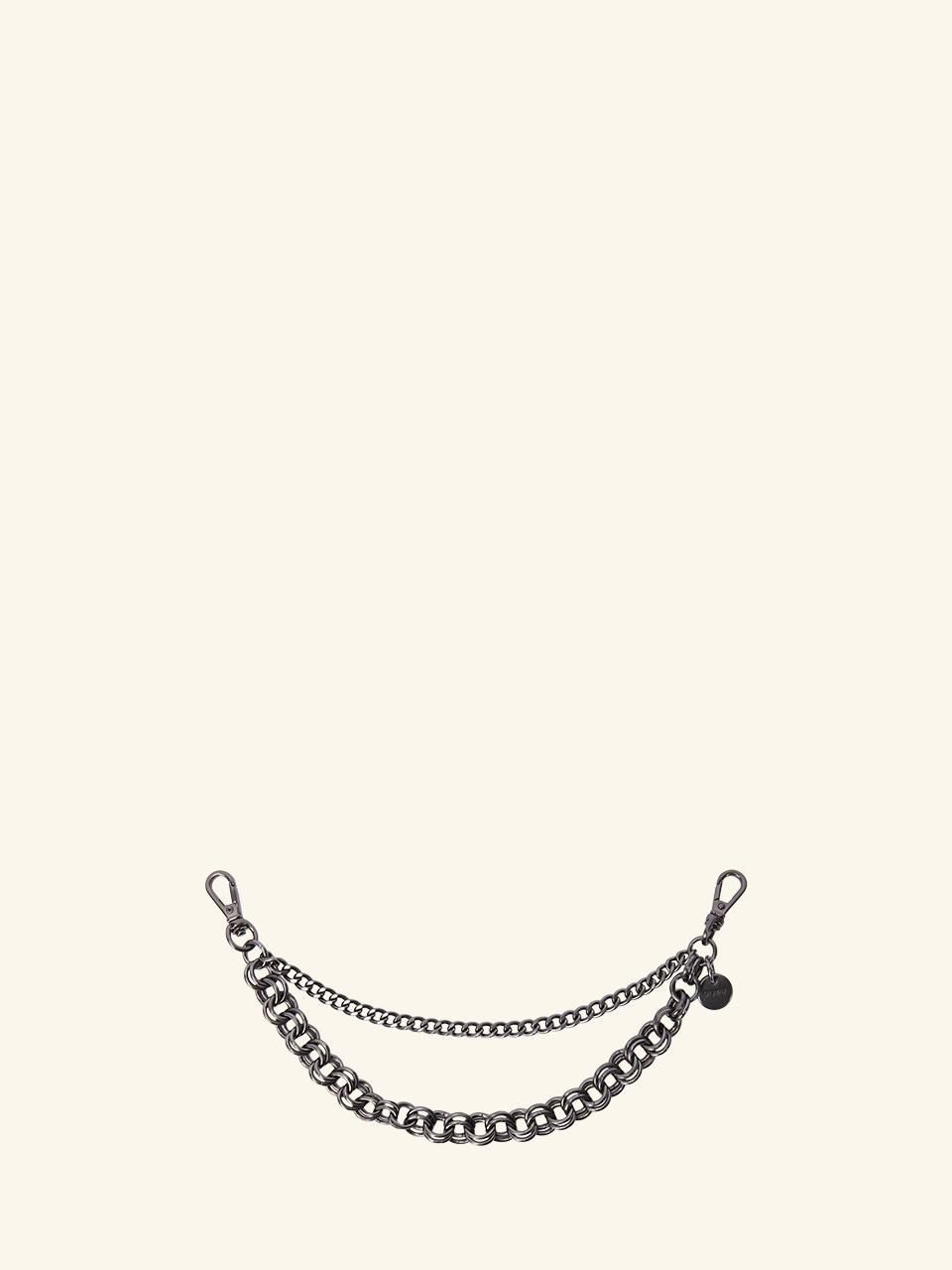 ORYANY Double Chain Strap OBFPAC21_BLACK SILVER