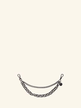 ORYANY Double Chain Strap OBFPAC21_BLACK SILVER