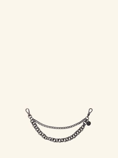 ORYANY Double Chain Strap OBFPAC21_BLACK SILVER