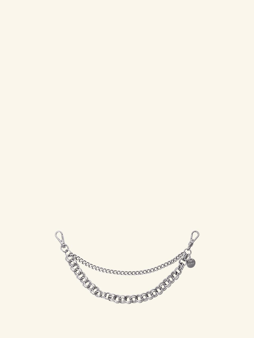 ORYANY Double Chain Strap OBFPAC21_SILVER
