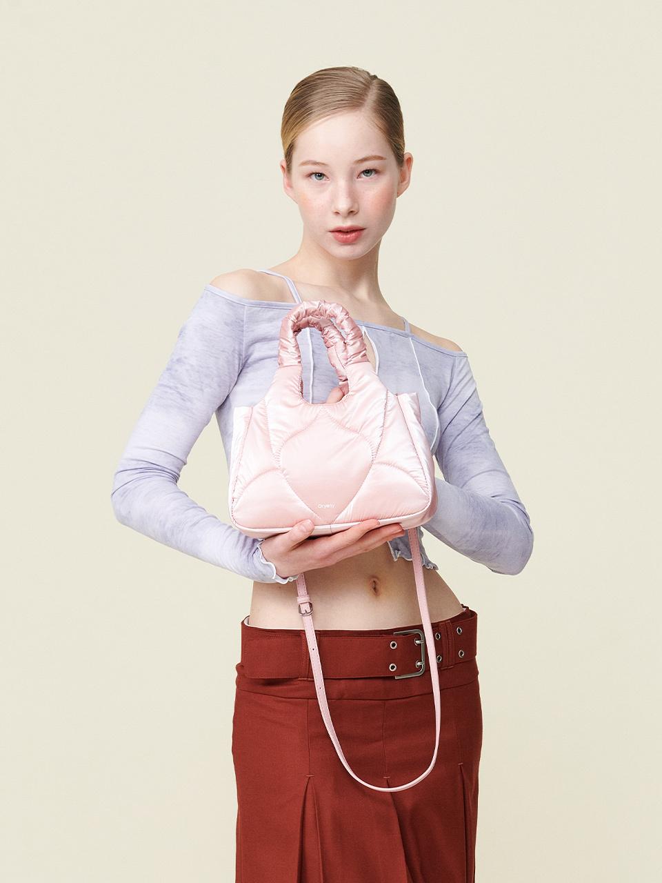ORYANY Half Moroccan Padded Crossbody OBSBCB35_DUSTY PINK