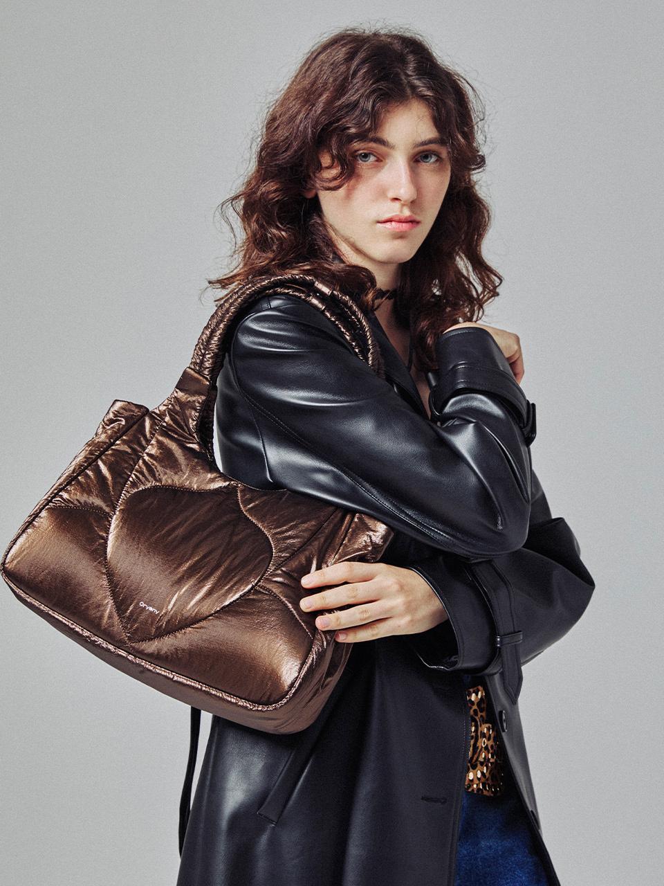 ORYANY Half Moroccan Padded Shoulder BROWN