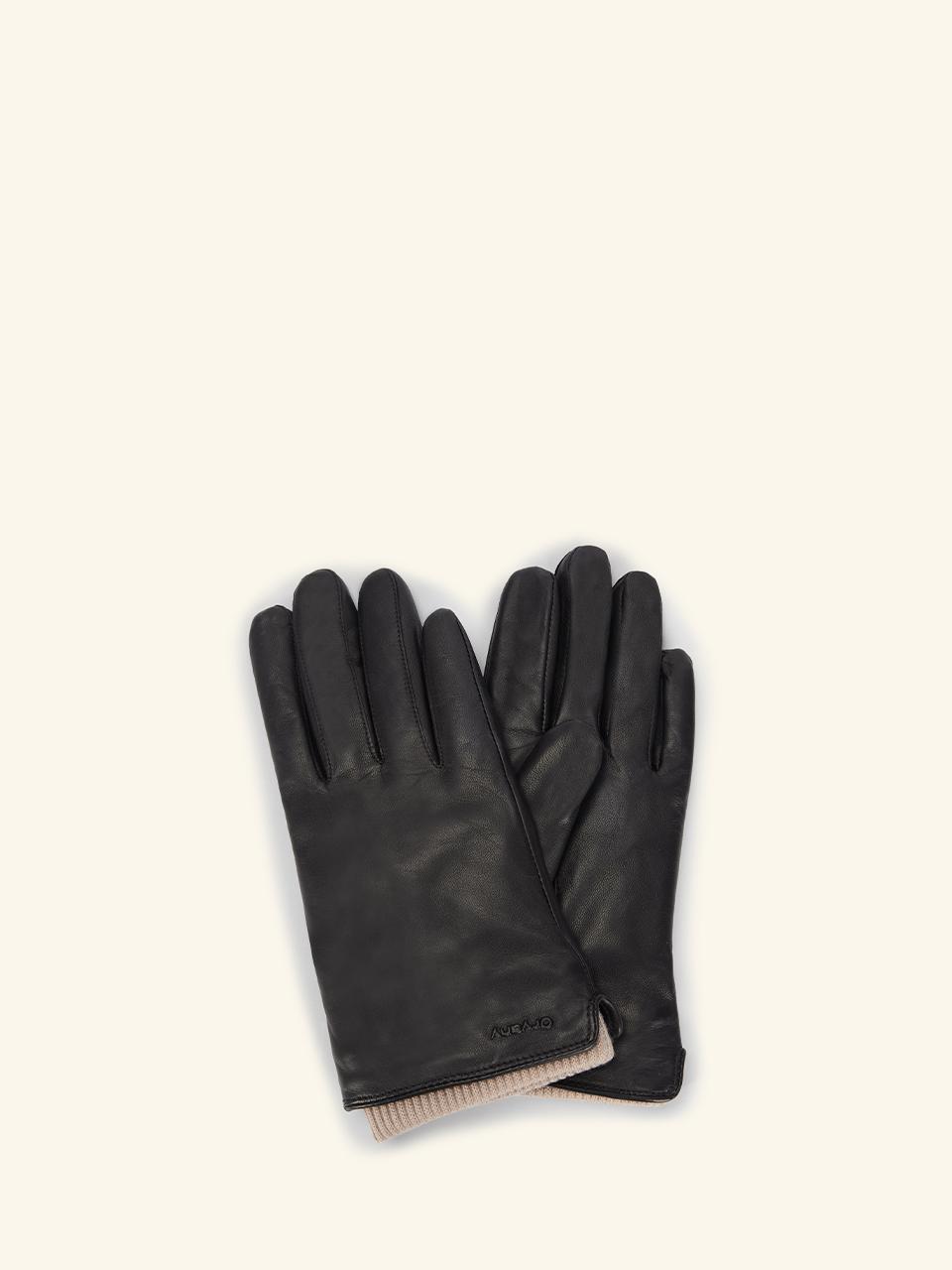 ORYANY Lambskin Premium Fur-Lined Tech-Friendly Gloves [BLACK] (OBFXGV21)