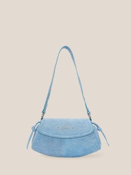 ORYANY Moroccan Studded Leather Shoulder Bag [Denim Blue] (OCSBSD05)
