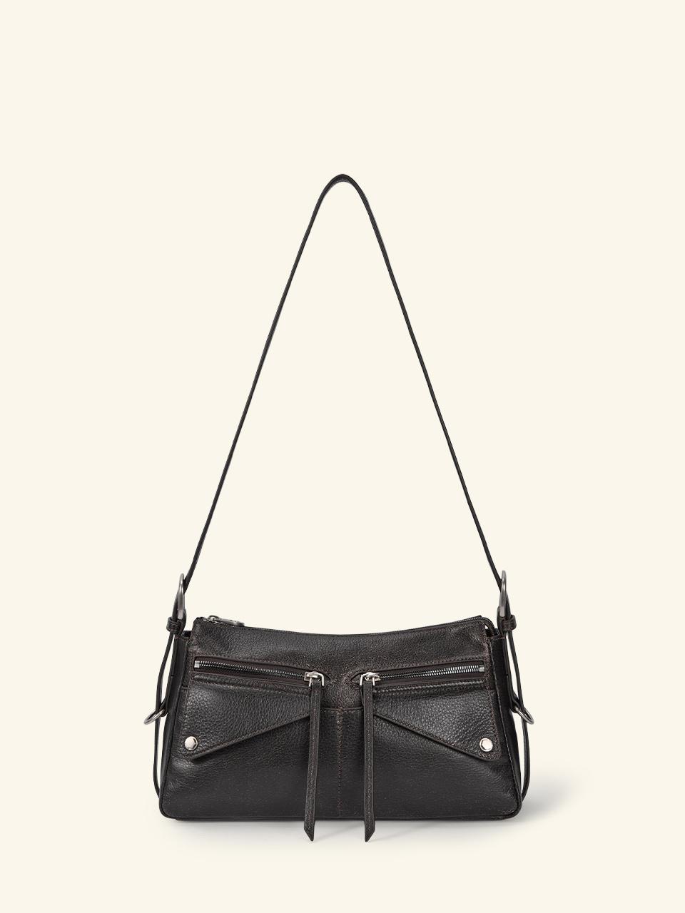 ORYANY Moto Shoulder_VINTAGE BROWN
