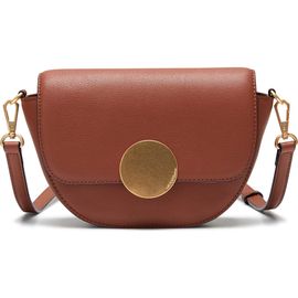 Oryany Oryany Lottie Leather Saddle Crossbody Bag