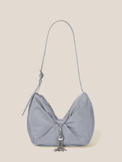 ORYANY Western Cutout Round Slouchy Crossbody Bag [Silver] (OCSBCB21)