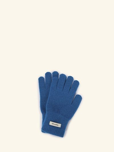 ORYANY Wool Cashmere Fingerhole Short Gloves [Cobalt Blue] (OBFXGV03)