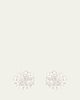 Oscar de la Renta Beaded Cluster Stud Earrings - 1