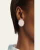 Oscar de la Renta Beaded Cluster Stud Earrings - 2