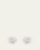 Oscar de la Renta Firework Clip-On Stud Earrings, White - 1