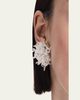 Oscar de la Renta Firework Clip-On Stud Earrings, White - 2