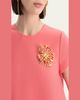 Oscar de la Renta Openwork Hibiscus Brooch - 2