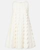 Oscar de la Renta Oscar de la Renta Abstract Brushstroke midi dress - 1