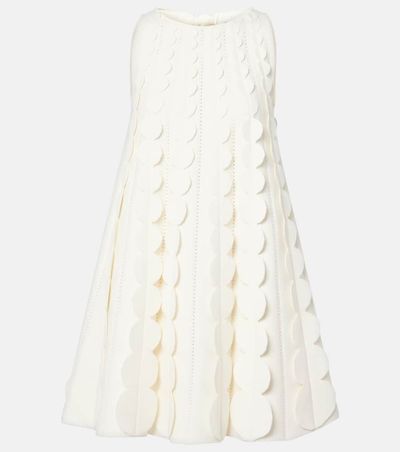 Oscar de la Renta Oscar de la Renta Abstract Brushstroke midi dress