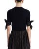 Oscar De La Renta Oscar de la Renta Argyle Tie Knit Cardigan - 3