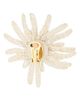 Oscar de la Renta Oscar de la Renta Beaded Chrysanthemum Earrings - 2