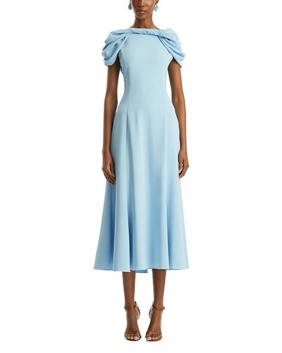 sachin and babi light blue dress The 7 Most Iconic Vintage And Modern Oscar De La Renta Dresses main image 0