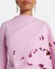 Oscar de la Renta Oscar de la Renta Cape-detail wool-blend midi dress - 4