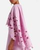 Oscar de la Renta Oscar de la Renta Cape-detail wool-blend midi dress - 5