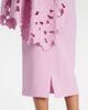 Oscar de la Renta Oscar de la Renta Cape-detail wool-blend midi dress - 6