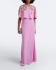 Oscar de la Renta Oscar de la Renta Caped floral silk-blend georgette gown - 2
