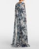 Oscar de la Renta Oscar de la Renta Caped silk gown - 5