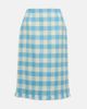 Oscar de la Renta Oscar de la Renta Checked wool midi skirt - 1