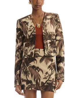 Oscar De La Renta Oscar de la Renta Chine Tailored Jacket