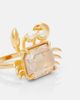Oscar de la Renta Oscar de la Renta Crab embellished ring - 2