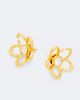 Oscar de la Renta Oscar de la Renta Crystal-embellished floral earrings - 4