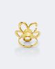 Oscar de la Renta Oscar de la Renta Crystal-embellished floral ring - 2