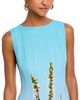 Oscar De La Renta Oscar de la Renta Degrade Foxglove Chiffon Inset Dress - 3