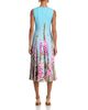 Oscar De La Renta Oscar de la Renta Degrade Foxglove Chiffon Inset Dress - 4
