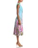 Oscar De La Renta Oscar de la Renta Degrade Foxglove Chiffon Inset Dress - 5