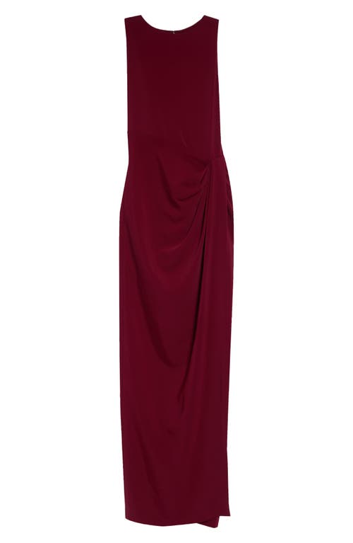 Oscar de la Renta Oscar de la Renta Drape Detail Cady Gown