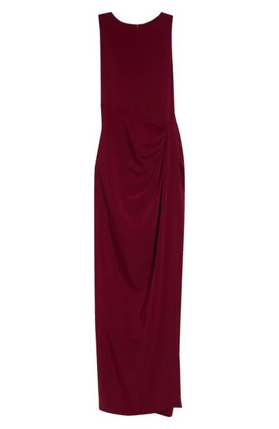 Oscar de la Renta Oscar de la Renta Drape Detail Cady Gown