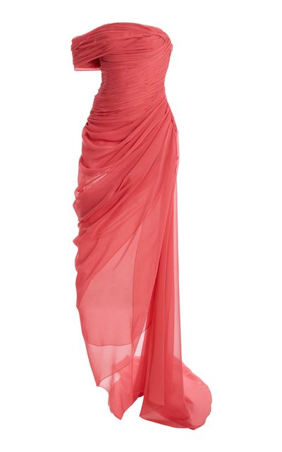 pleat dress maxi Maxi Pleated Dress With Side Pleats, Long Sleeve