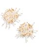 Oscar de la Renta Oscar de la Renta Firework Bugle Bead Stud Earrings - 1
