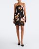 Oscar de la Renta Oscar de la Renta Floral-appliqué guipure lace bustier dress - 2