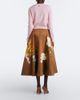 Oscar de la Renta Oscar de la Renta Floral cotton-blend midi skirt - 6