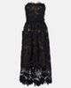 Oscar de la Renta Oscar de la Renta Floral lace bustier gown - 1