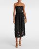Oscar de la Renta Oscar de la Renta Floral lace bustier gown - 2