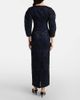 Oscar de la Renta Oscar de la Renta Floral metallic-effect jacquard gown - 3