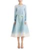 Oscar De La Renta Oscar de la Renta Flower Button Printed Cardigan - 2