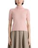 Oscar De La Renta Oscar de la Renta Foldover Turtleneck Top - 1