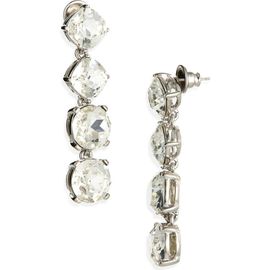Oscar de la Renta Oscar de la Renta Gallery Crystal Drop Earrings 