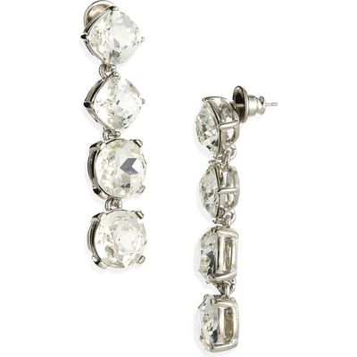 Oscar de la Renta Oscar de la Renta Gallery Crystal Drop Earrings 