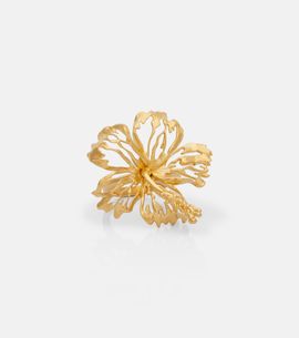 Oscar de la Renta Oscar de la Renta Hibiscus Flower ring